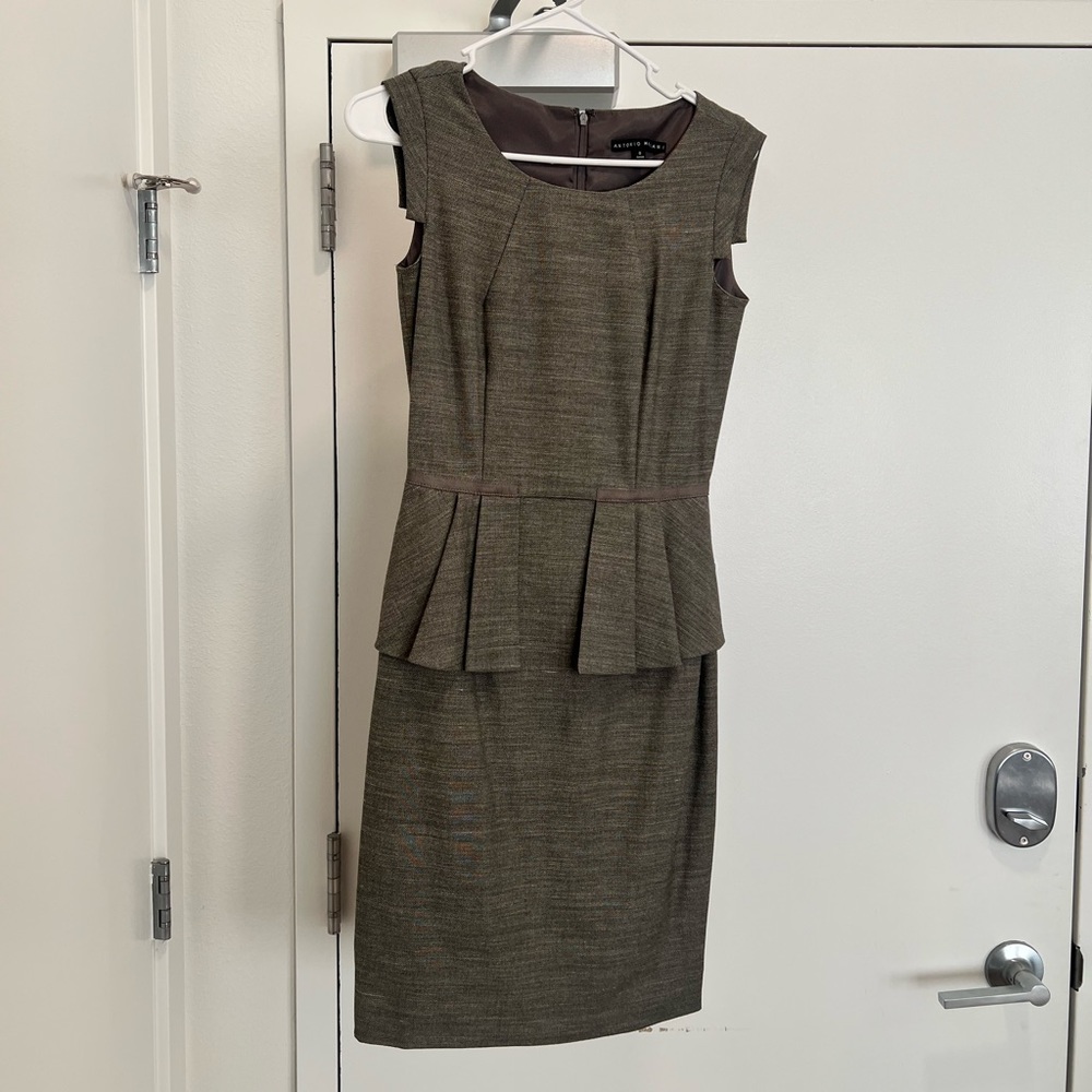 Antonio Melani Peplum Dress Size 0